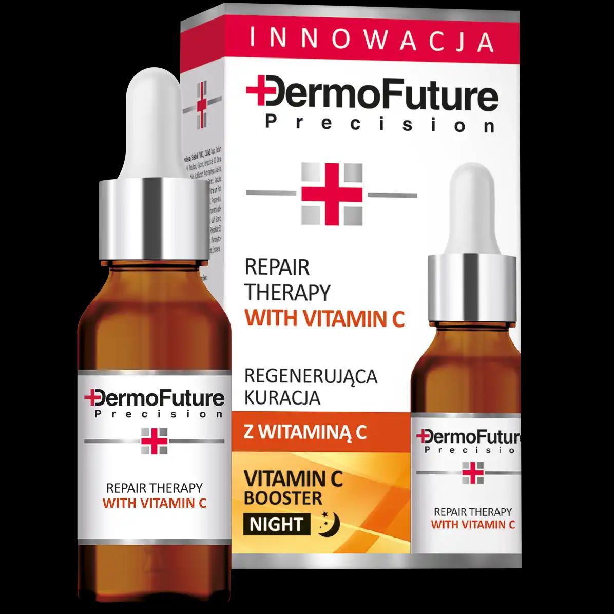 DermoFuture Dermofuture Precision intensywnie regenerująca kuracja z witaminą C, 20 ml