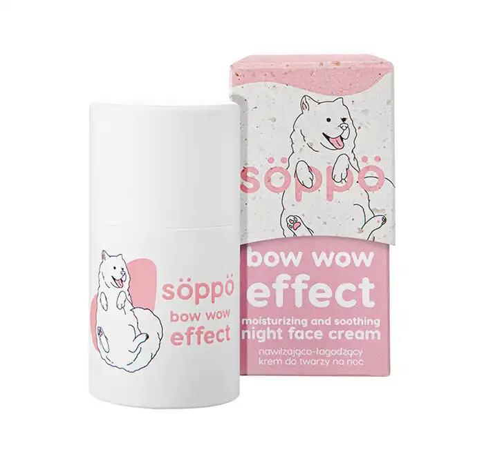 WOW Söppö Bow Wow Effect regenerujący krem do twarzy na noc, 50 ml