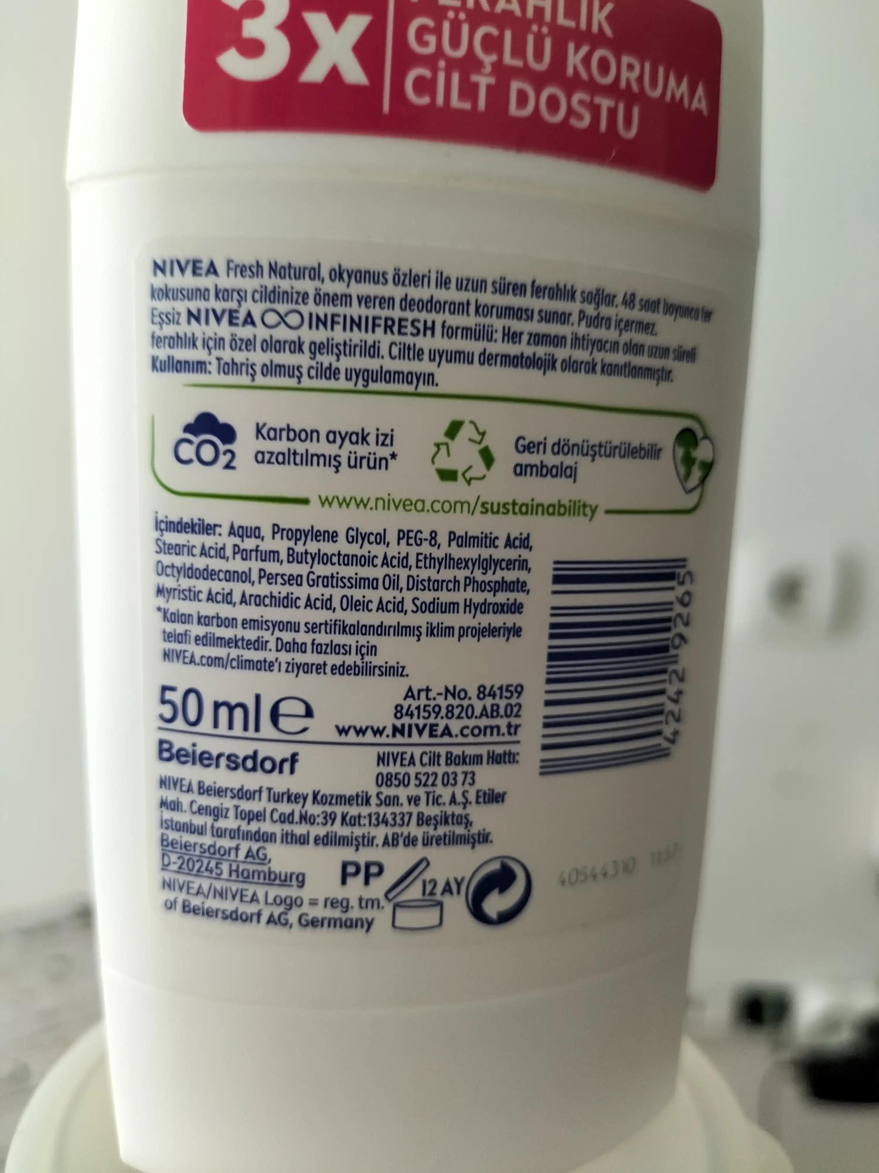 Nivea Fresh Natural Deodorant